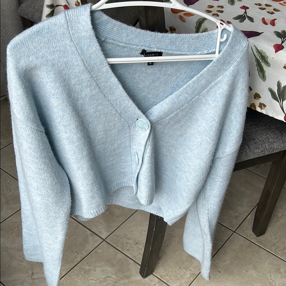 Women's Light Blue Sweater